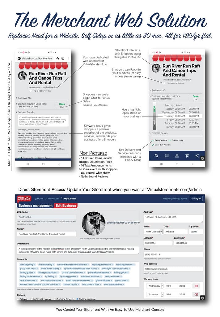 Create Storefront Virtual Storefronts